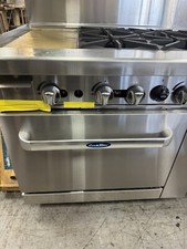 S &D Cookrite Oven With 4 Burner And Griddle LP
