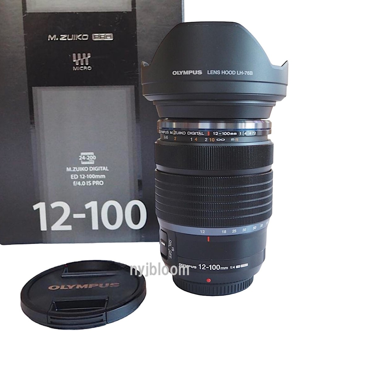 New OLYMPUS M. Zuiko Digital ED 12-100mm F4 IS PRO Lens Micro Four