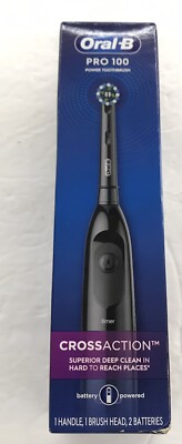 Oral-B PRO100 Electric Toothbrush 90076881 CROSSACTION