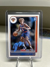 2021 NBA Hoops Miles McBride In Person Auto
