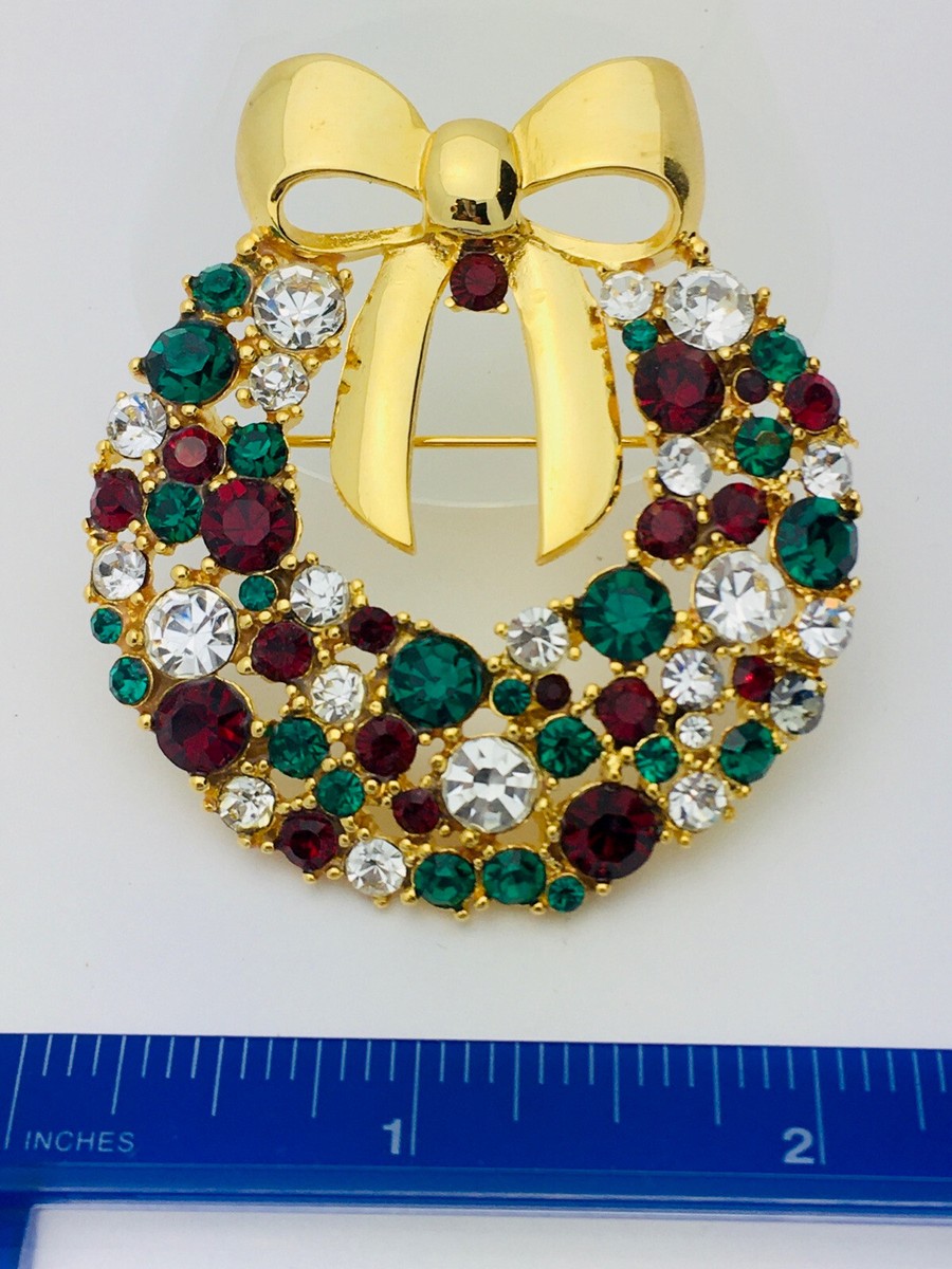 LIAN　9個 Signed Lia Lianna Vintage 1980s-90s 60Large Multicolor Crystal