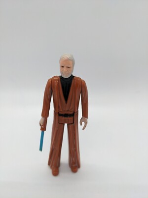 Vintage 1977 Star Wars HK Kenner Obi-Wan Kenobi Actionfigur.