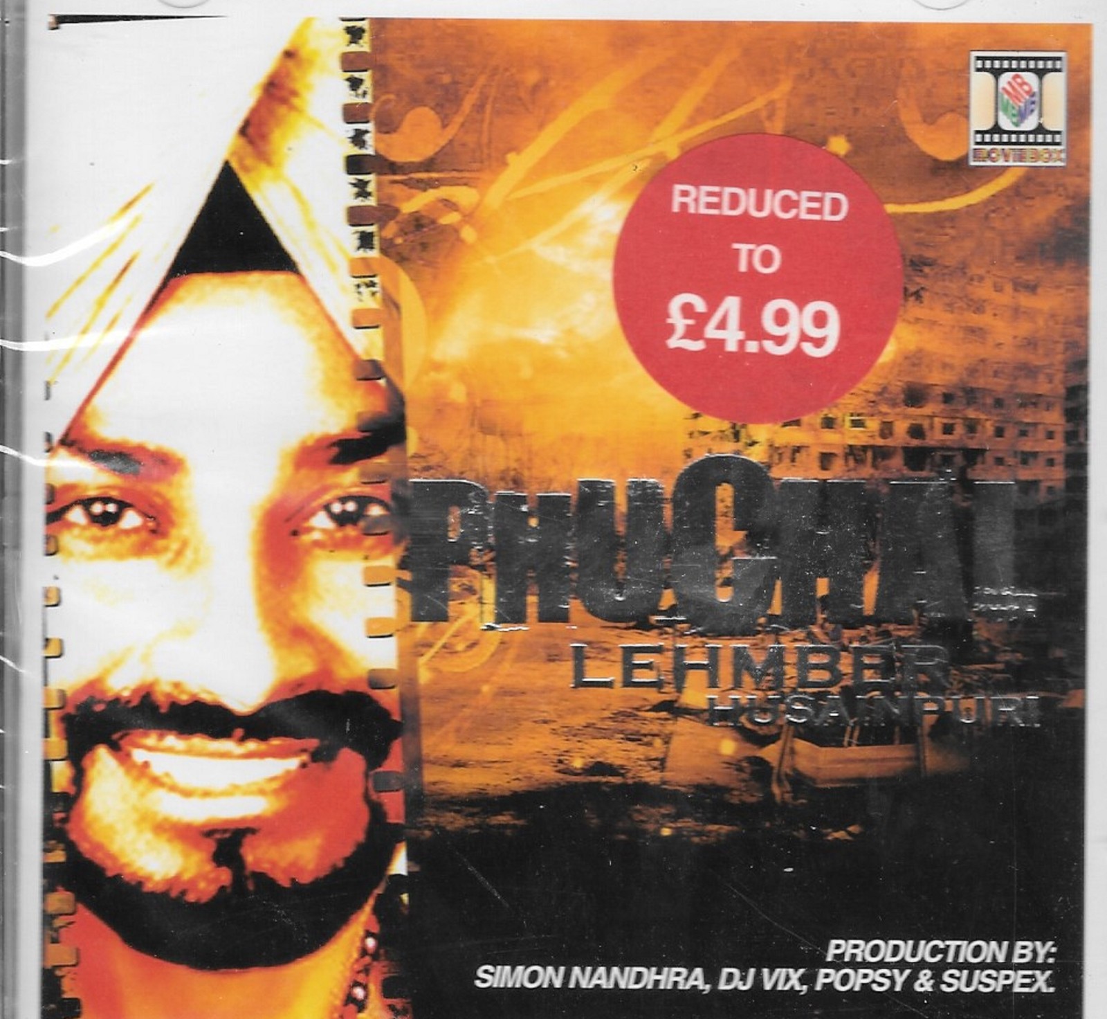 LEHMBER HUSSAINPURI - PHUCHAL - NEW BHANGRA CD - FREE UK POST