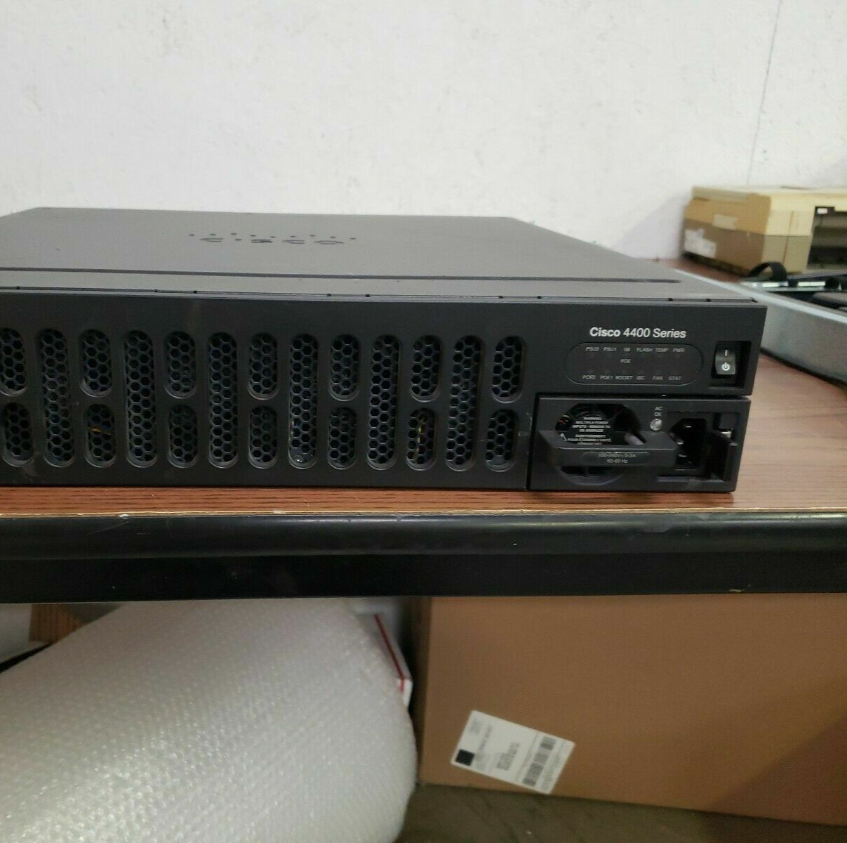 CISCO ISR4451-X/K9 4 Port GIGABIT SECURITY ROUTER Single AC 