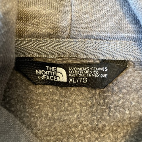 The North Face Women's Long Sleeve Gray Pullover Hooded Sweatshirt XL - Picture 6 of 15