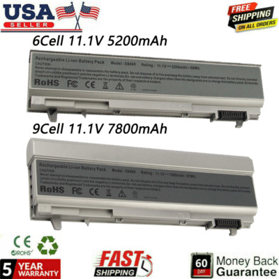 6/9 Cell Battery For Dell Latitude E6400 E6410 E6500 E6510 KY477 PT434 W1193
