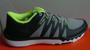 Nike Men S Gray Black Shoe Free Trainer 5 0 V6 Amp Flywire Running Sz 10 Nib Ebay