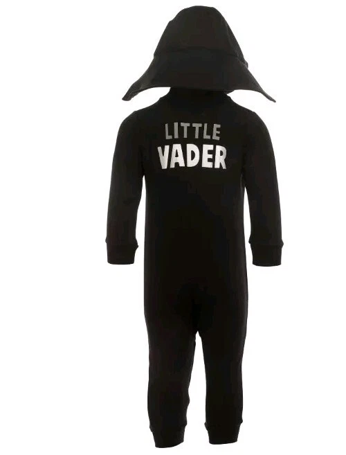 Star Wars Darth Vader Infant Baby Boys Fleece Zip Up  - Image 3 of 4