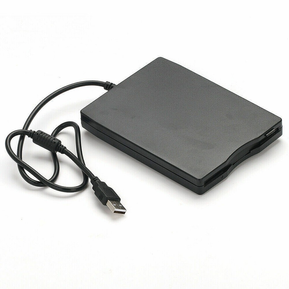 USB 2.0 3.5 inch Portable External Floppy Disk Drive 1.44Mb Reader FDD ...