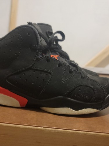 Nike Air Jordan 6 Retro PS Infrared 2019 Athletic Shoes Size 11C 384666-060