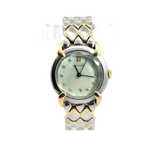 Chaumet womens diamond, steel and 18k watch 220319