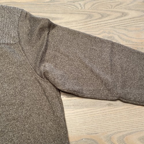 Van Heusen Flex Beige/Green 1/4 Zip Sweater Fleece Mens Size XXL Long Sleeve - Picture 16 of 17