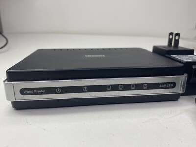 D-Link EBR-2310 4-Port 10/100 Wired Router Used - Tested & Works.