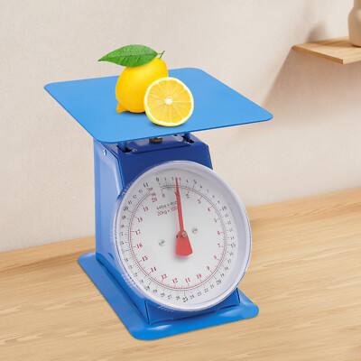 Industrial&Heavy Duty Portion-Control Mechanical Dial Scale Tabletop Blue kg/lbs