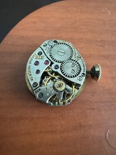 VINTAGE LADIES BULOVA WRIST WATCH MOVEMENT, CAL. 6CB, NOT RUNNING, GOOD BALANCE