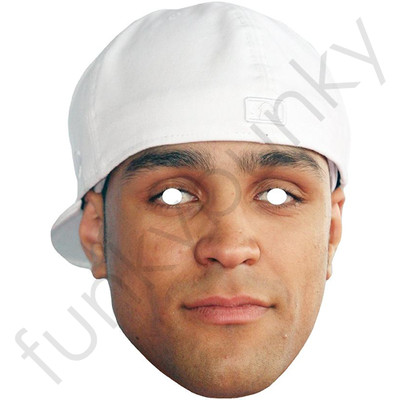 Ashley Banjo Promi Karte Gesichtsmaske - Ready To Wear - Kostüm