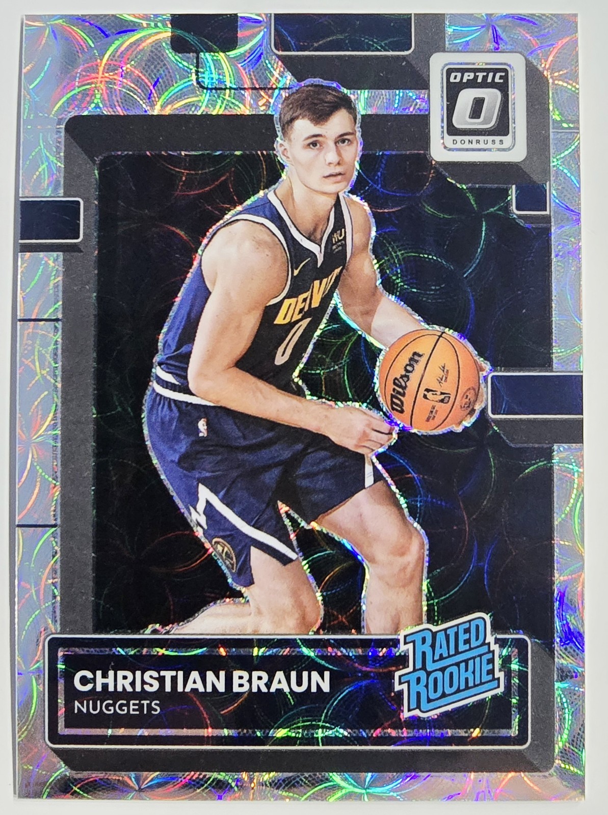 2022-23 Donruss Optic Christian Braun #238 Premium Box Set /249 Rated Rookie ✨️