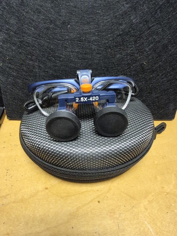 3.5X-420 Two-Way Screw Thread Loupe FD-503G 3.5X Glasses