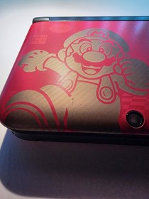 GOOD! Nintendo 3DS XL Limited Edition Super Mario Bros 2 CONSOLE US Model READ