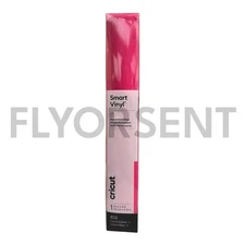 Cricut Smart Vinyl - Permanent 13 in x 3 ft Pink NIB
