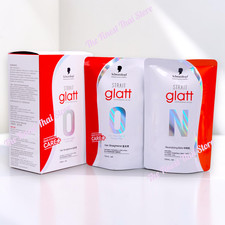 Schwarzkopf Strait Glatt No 0 Hair Straightener Rebonding Cream 120ml set