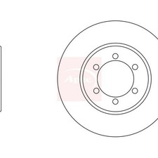 Disque de frein Ssangyong REXTON