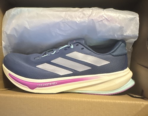 adidas Supernova Rise 2 W Women’s Running Sneakers Blue/White/Purple JR7688 SZ-8