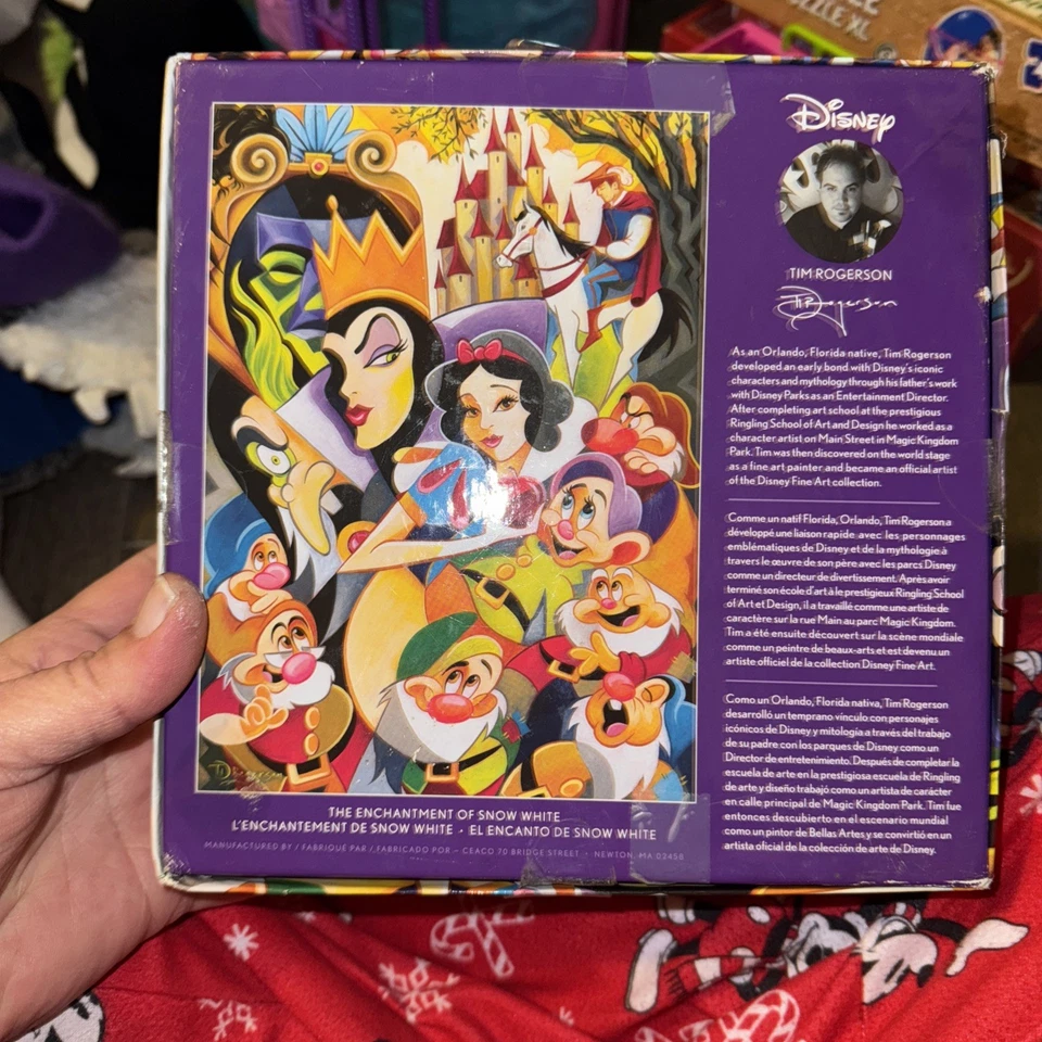 Quebra-cabeça Ceaco - Disney Fine Art - Enchantment of Snow White - 1000 peças - Imagem 3 de 3