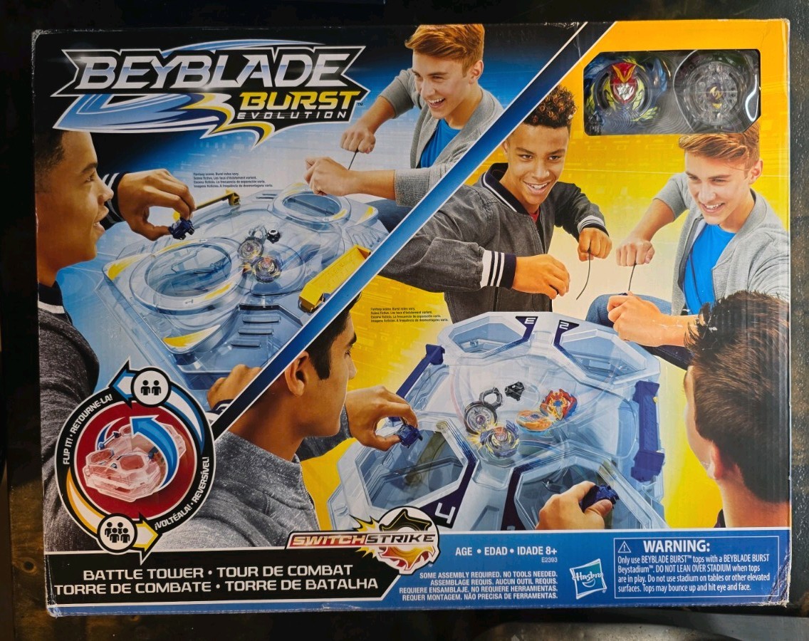 Beyblade Burst Evolution Switchstrike Battle Tower Set NEW in Box