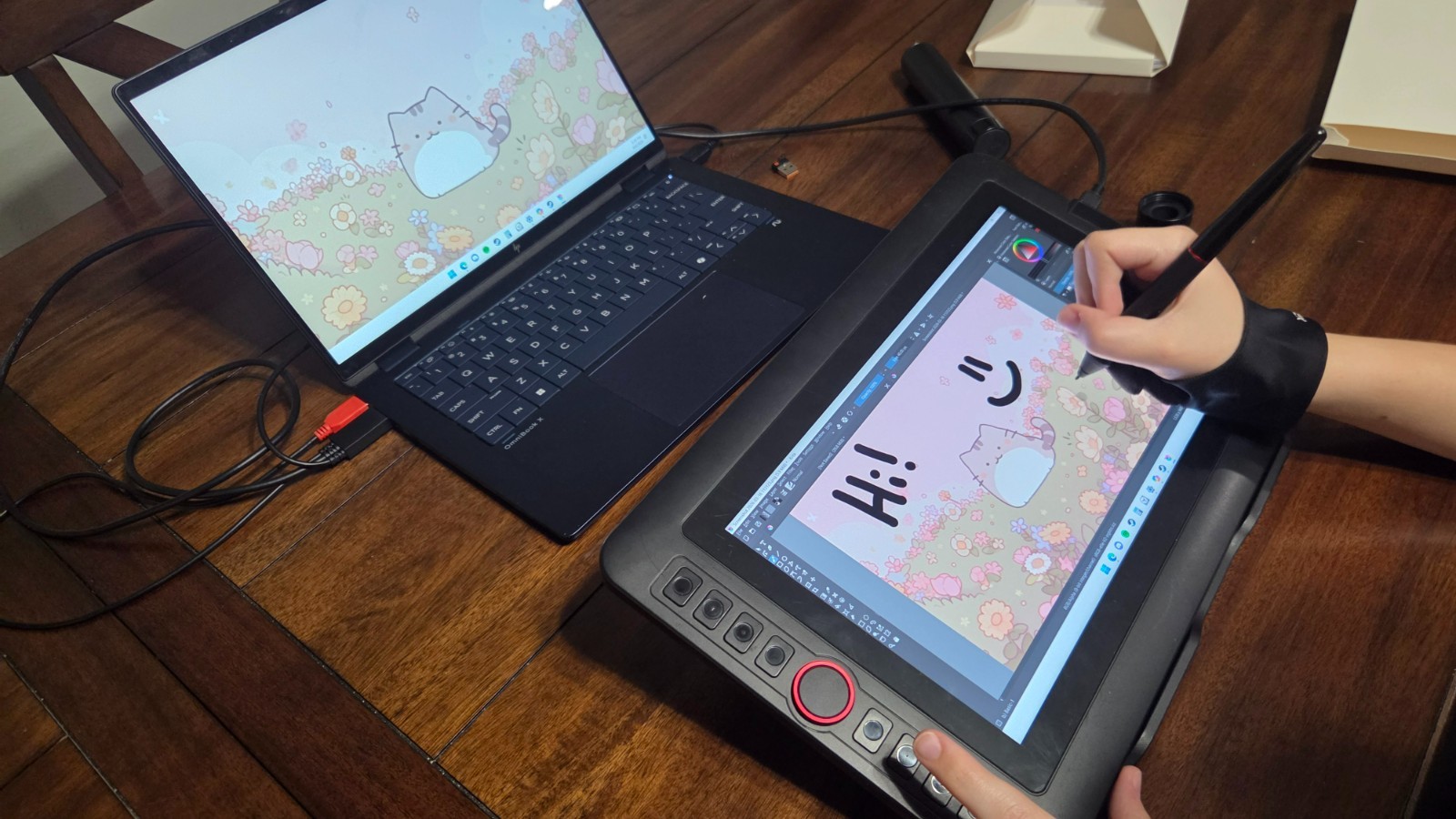 XP-Pen 3 in 1 HDMI Cable Artist Pro