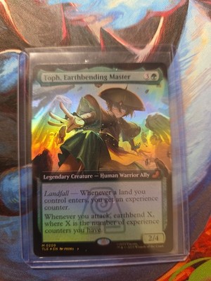 TOPH, EARTHBENDING MASTER (EXTENDED ART) Avatar: The Last Airbender Eternal MTG 