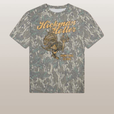 Tyler Childers Music Merch Store Hickman Holler Mossy Oak 3D T-Shirt