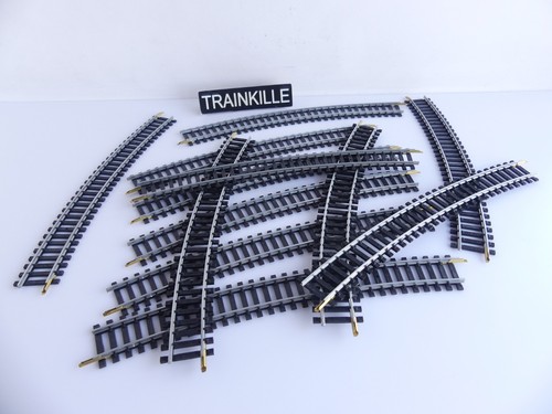 4920 / JOUEF FRANCE HO 12 RAILS COURBES EN ACIER RAYON 445 MM | Zustand: Occasion