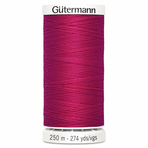 Gutermann Pink Sew-All Thread: 250m (382) - Pack of 5