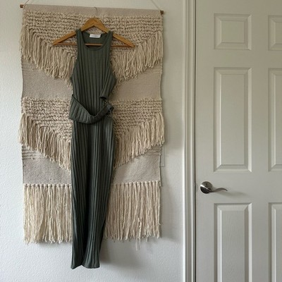 Jonathan Simkhai Standard Kaya Cutout Jersey Midi Dress sz medium