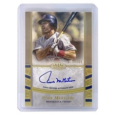 TOPPS MLB Card Paul Molitor Twins TIER ONE 2021 /100 Parallel Near Mint