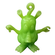 Vintage Kelloggs R&amp;L Funny Fringes Winge Lime Figure Inges 1970