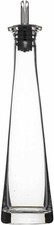 KitchenCraft World of Flavours Italian Vinegar Bottle/Oil Pourer, Glass, Pyramid