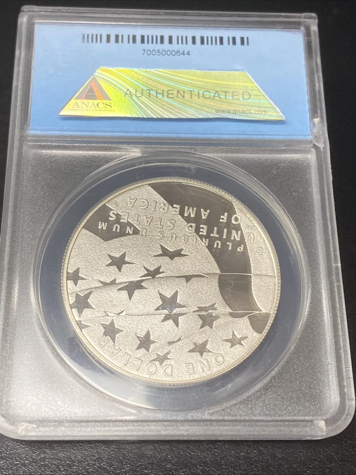 2012-P Silver Dollar Proof - Star Spangled Banner PCGS PR70DCAM PF70 2012 P PR70 - Image 3 of 4
