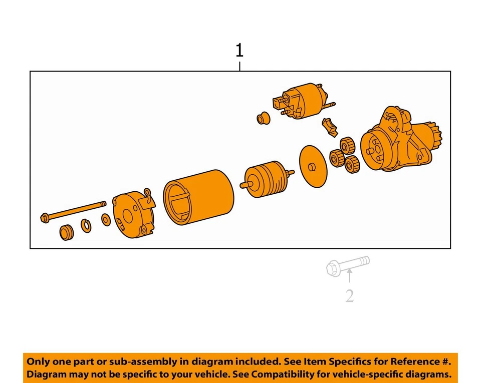 2010-2013 Lexus Rx350 Car Starter Motor Solenoid Oem YAQ5M - Image 3 of 4