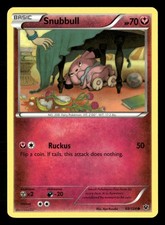 Pokemon TCG Snubbull Fairy Common XY - Fates Collide 68/124 HP