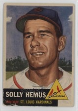 1953 Topps High # Solly Hemus #231 r7q