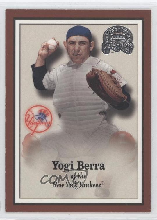 Yogi Berra #89 2000 Fleer Greats of the Game Baseball
