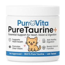 PurrVita Taurine Supplement for Cats - Supports Heart, Eyes  Immune Function