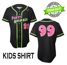 The Party Animals 99 Baseball Jersey 3D Kids Youth Boys Girls Full Size
