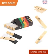 10 Pack Bb Clarinet Reeds Strength 1.5 for Superior Performance