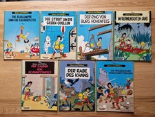 7x Johann und Pfiffikus - Band 1-7 komplett - Peyo - Carlsen