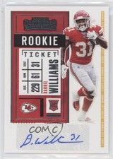 2020 Panini Contenders Rookie Ticket Darrel Williams #222 Auto 00q8