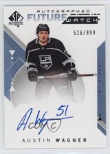 2018-19 SP Authentic Auto Future Watch 526/999 Austin Wagner #221 Auto 1h1