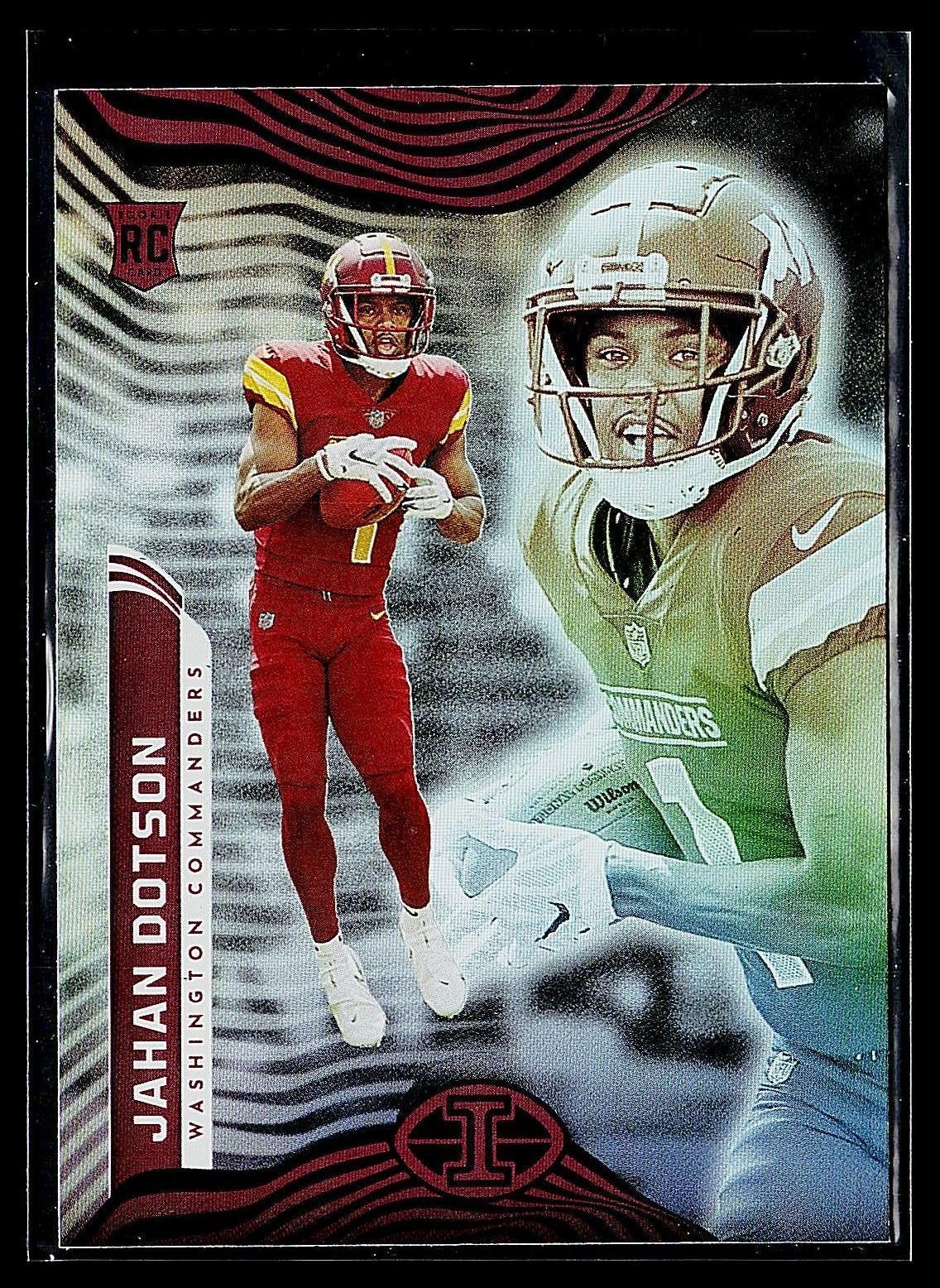 2022 Panini Illusions Jahan Dotson #99 RC